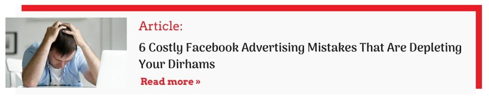 Costly Facebook Advertising Mistakes CTA