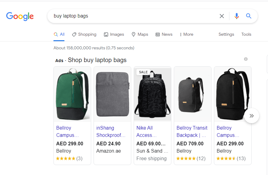 EMS-Google Shopping