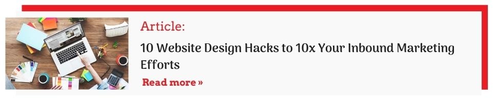 website design hacks cta